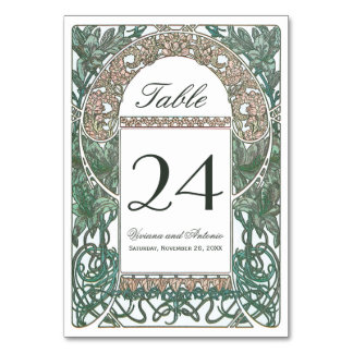  Bloemen Trouwtafel Nummers I Kaart