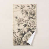 Bloemen Tuin 11 Badhanddoeken Bad Handdoek (Handdoek)