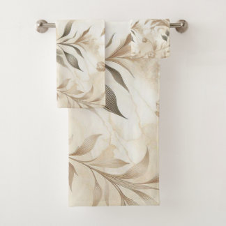 Bloemen Tuin 26 Badhanddoeken Bad Handdoek
