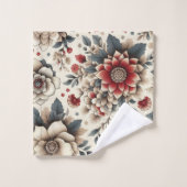 Bloemen Tuin 30 Badhanddoeken Bad Handdoek (Wasdoekje)