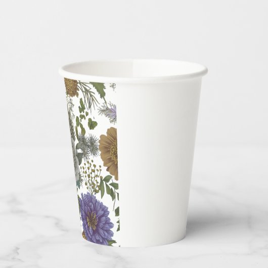  Bloemen Tuin Papier Cup Papieren Bekers (Links)