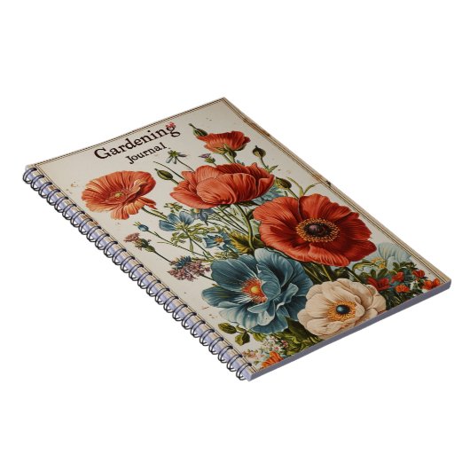 Bloemen Tuinieren Notitieboek (Rechterzijde)