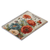  Bloemen Tuinieren Notitieboek (Linkerzijde)