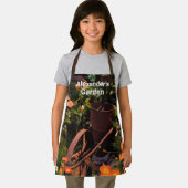 Bloemen Tuinieren Waterverf Bloemen Custom Schort (Insitu)