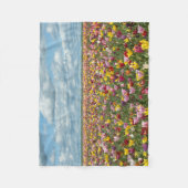 Bloemen | Tulpen Willamette Valley Oregon Fleece Deken (Voorkant)
