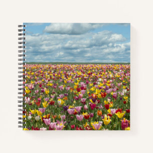 Bloemen Tulpen Willamette Valley Oregon Notitieboek