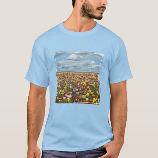 Bloemen | Tulpen Willamette Valley Oregon T-shirt (Voorkant)