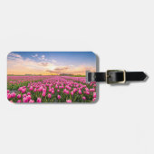 Bloemen | Tulpen Zuid-Holland, Nederland Bagagelabel (Voorkant horizontaal)