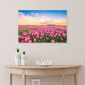 Bloemen | Tulpen Zuid-Holland, Nederland Canvas Afdruk