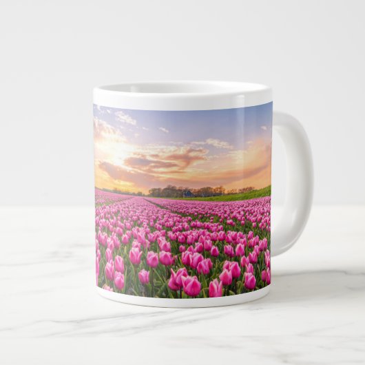 Bloemen | Tulpen Zuid-Holland, Nederland Grote Koffiekop (Voorkant rechts)