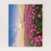 Bloemen | Tulpen Zuid-Holland, Nederland Legpuzzel (Verticaal)