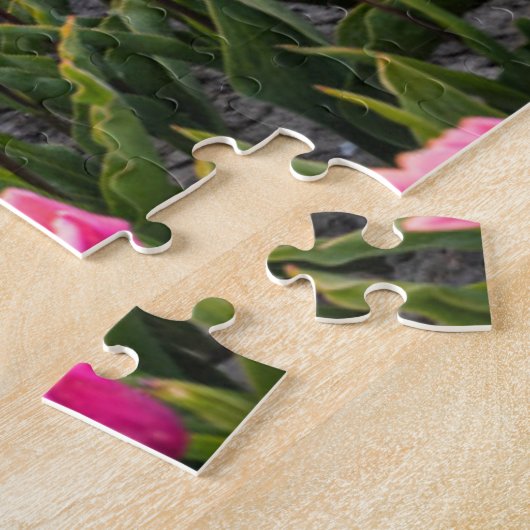 Bloemen | Tulpen Zuid-Holland, Nederland Legpuzzel (Zijkant)