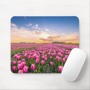 Bloemen Tulpen Zuid-Holland, Nederland Muismat