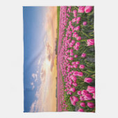 Bloemen | Tulpen Zuid-Holland, Nederland Theedoek (Verticaal)