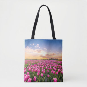 Bloemen Tulpen Zuid-Holland, Nederland Tote Bag