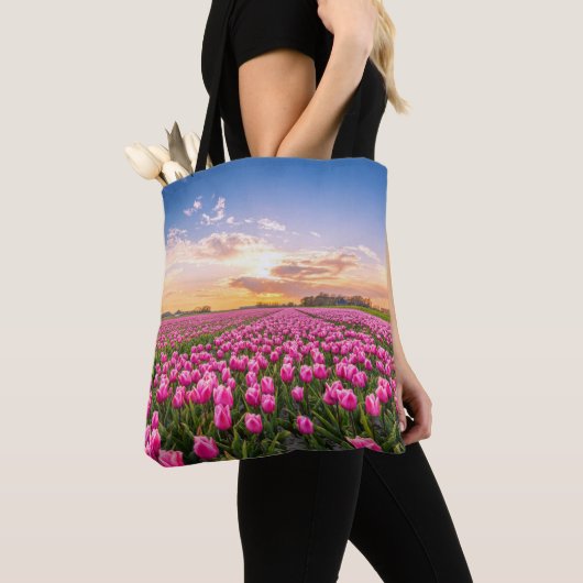 Bloemen | Tulpen Zuid-Holland, Nederland Tote Bag (Dichtbij)
