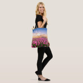 Bloemen | Tulpen Zuid-Holland, Nederland Tote Bag (Op model)
