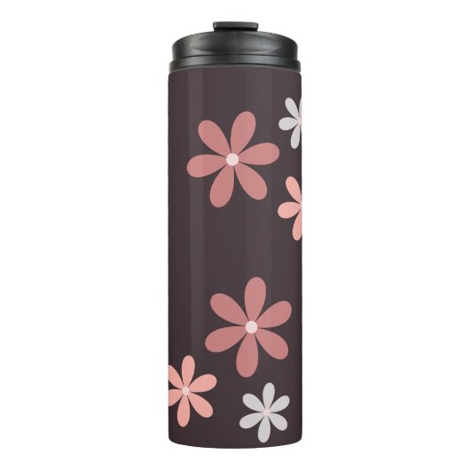 Bloemen Tumbler Thermosbeker (Voorkant)