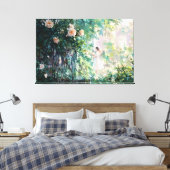 *~* Bloemen TV2  Kunst Uitgerekt Canvas Print (Insitu (Slaapkamer))