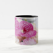 Bloemen Tweekleurige Koffiemok (Center)