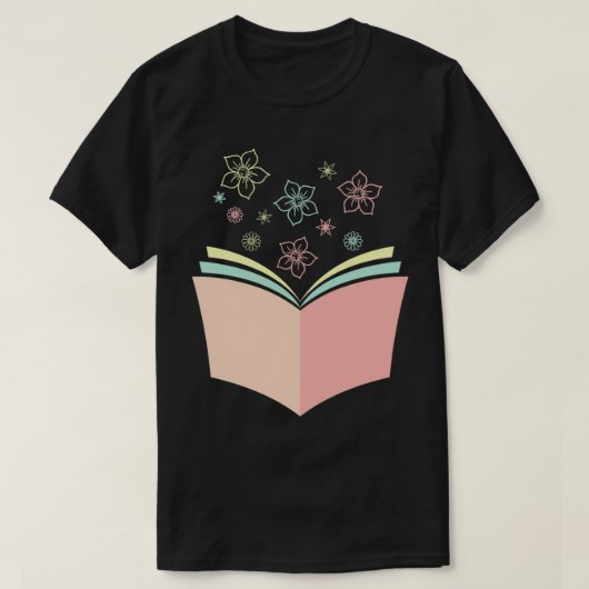 Bloemen uit boek 49 1 t-shirt (Design voorkant)