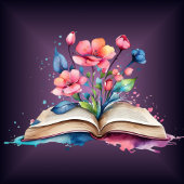 Bloemen uit boeken t-shirt
