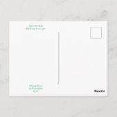 Bloemen uit Californië: vlierbessen Briefkaart (Achterkant)