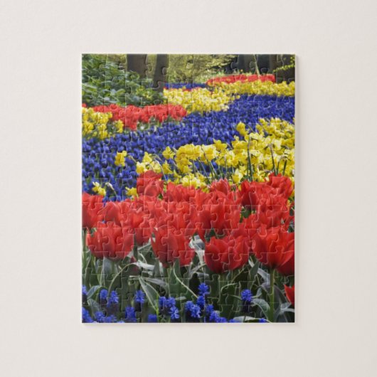 Bloemen uit Nederland, Keukenhof Legpuzzel (Verticaal)