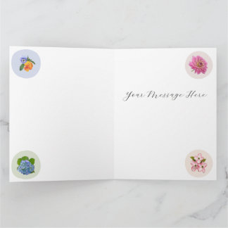 Bloemen uit New England Kaart