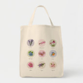 Bloemen uit New England Tote Bag (Voorkant)