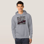 Bloemen uitgeschakeld hoodie (Voorkant volledig)