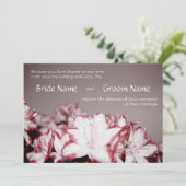 Bloemen - Uitnodiging (Staand voorkant)