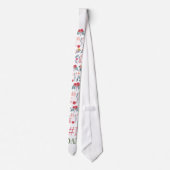 Bloemen Vaderdag stropdas : #1 DAD (Achterkant)