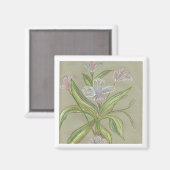 Bloemen van Amilia Magneet (Voorkant / Achterkant)