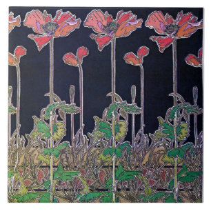 Bloemen van Art Nouveau Style, Mucha Tegeltje
