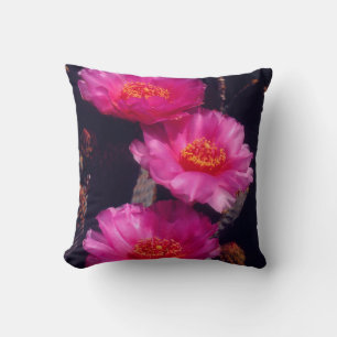 Bloemen van Beavertail Cactus 2 Kussen