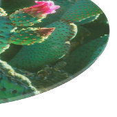 Bloemen van Beavertail Cactus Snijplank (Hoek)