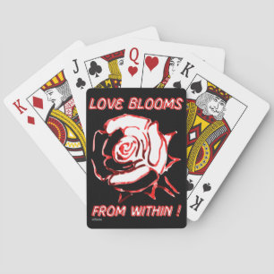BLOEMEN VAN BINNEN valentijn cadeauidee Pokerkaarten
