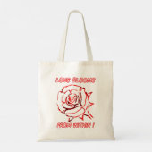 BLOEMEN VAN BINNEN valentijn cadeauidee Tote Bag (Achterkant)