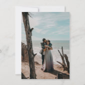 Bloemen van Blauw Save The Date (Achterkant)