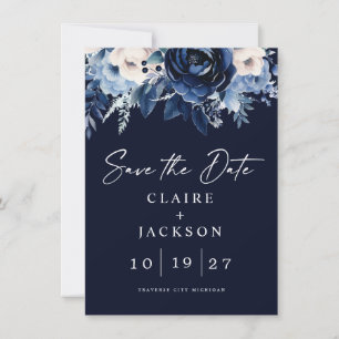 Bloemen van Blauw Save The Date