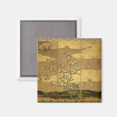 Bloemen van Camellias Magneet (Voorkant / Achterkant)