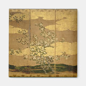 Bloemen van Camellias Magneet (Voorkant)