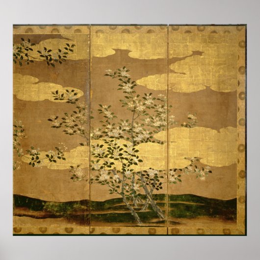 Bloemen van Camellias Poster (Voorkant)