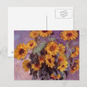 Bloemen van Claude Monet Briefkaart (Voorkant / Achterkant)