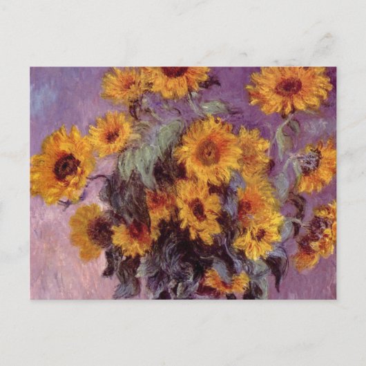 Bloemen van Claude Monet Briefkaart (Voorkant)