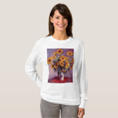 Bloemen van Claude Monet Shirt (Voorkant volledig)