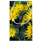 Bloemen van de aardpeer klein cadeauzakje (Achterkant)