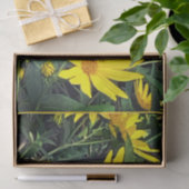 Bloemen van de aardpeer tissuepapier (Geschenk)