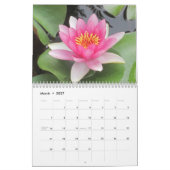 Bloemen van de agenda van Afrika Kalender (Mar 2027)